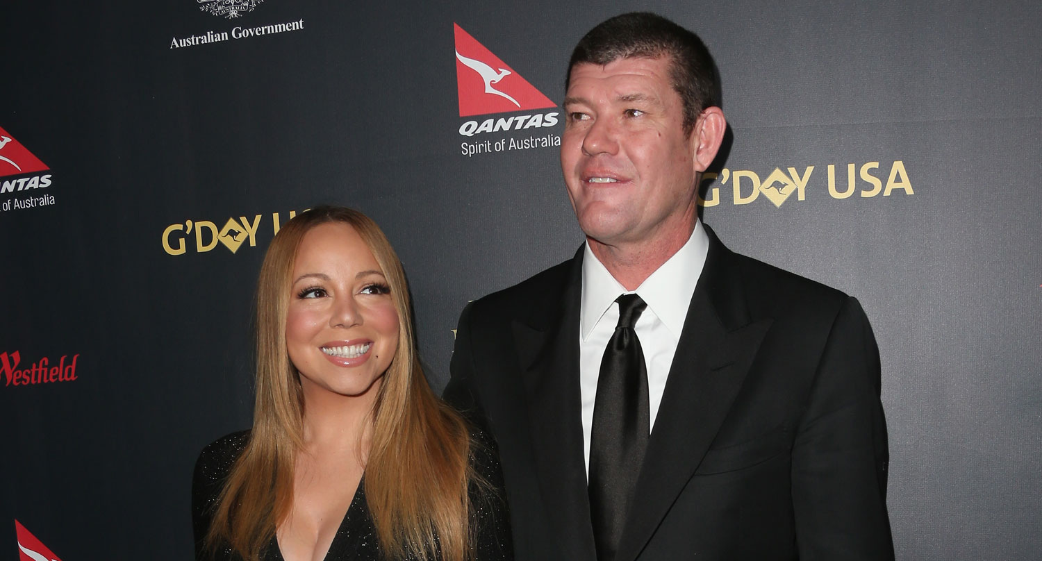 Mariah Carey Flaunts Engagement Ring on Red Carpet with Fiance James