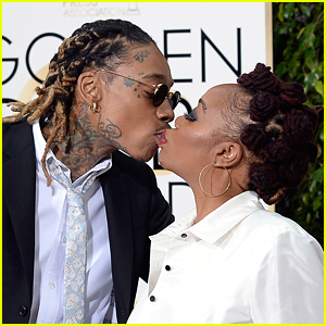 Wiz Khalifa Kisses Mom On Lips At Golden Globes 2016