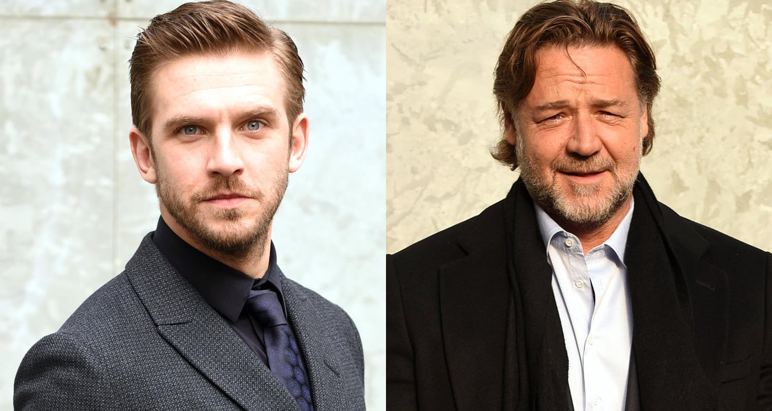 Dan Stevens & Russell Crowe Hit Milan For Men’s Fashion Week!