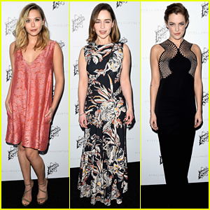 Elizabeth Olsen & Emilia Clarke Support Stella McCartney at LA Fashion Show!