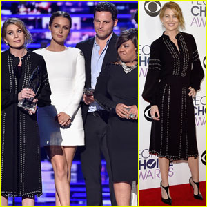 Ellen Pompeo & 'Grey's Anatomy' Cast Win Favorite Network TV Drama at People's Choice Awards 2016