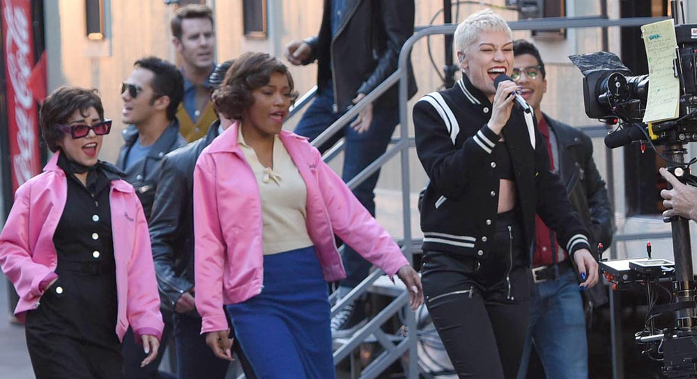 Jessie J Sings ‘Grease Is the Word’ with Fox’s Live Cast (Video