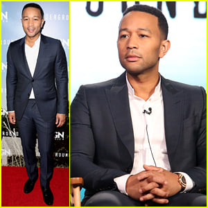 John Legend Suits Up for an 'Underground' Panel Discussion