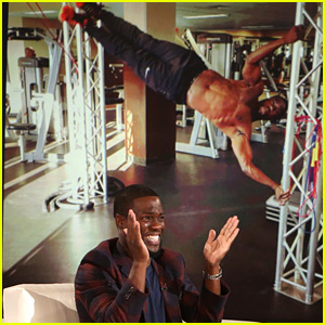 Kevin Hart Shows His Ripped Body, Describes 'Saving' Lady Gaga's Life at the Golden Globes!