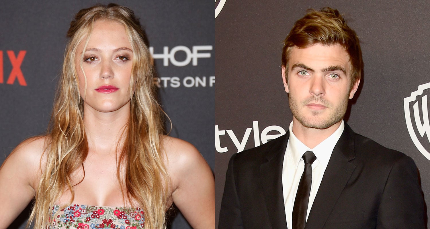 Maika Monroe & Alex Roe Party It Up After Golden Globes 2016 - Just ...