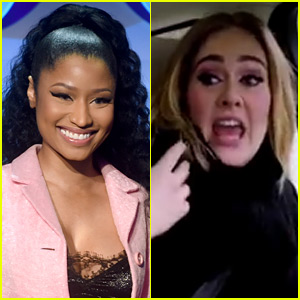 Nicki Minaj Reacts to Adele's 'Monster' Rap Skills!