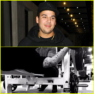 Rob Kardashian Posts Workout Pic Amid Blac Chyna Romance | Blac Chyna