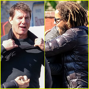 Tom Cruise Gets a Visit From Son Connor on 'Jack Reacher' Set!