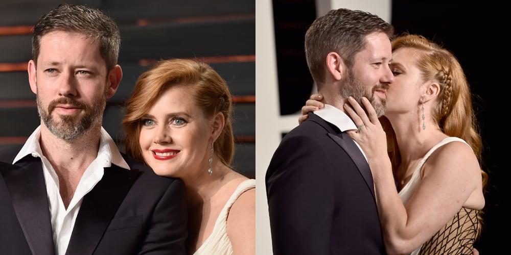 Amy Adams Plants Kiss on Partner Darren Le Gallo at Vanity Fair Oscar(02)
