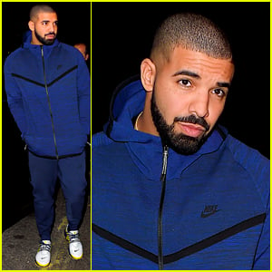 Drake Looks Casual While Stepping Out For a Night of Clubbing