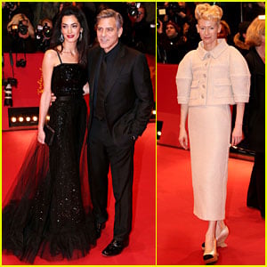 George Clooney Brings 'Hail, Caesar!' to Berlin with Wife Amal!