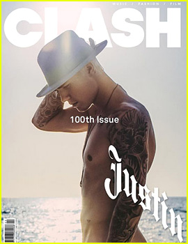 Justin Bieber Strips Down to Nothing for 'Clash 100'!