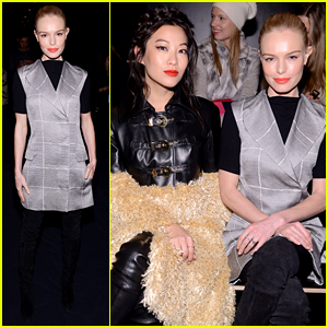 Kate Bosworth & Arden Cho Get Friendly During NYFW 2016