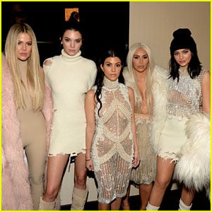 Kendall & Kylie Jenner Are White Hot at Yeezy Season 3 Show