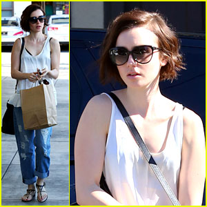 Lily Collins Shares First Photo From 'Last Tycoon' Set