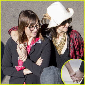 Shailene Woodley & Isidora Goreshter Hold Hands on Valentine's Day