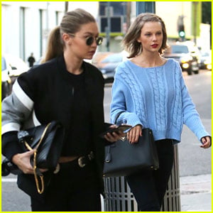 Taylor Swift & Gigi Hadid Get in Pampering with a Salon Visit