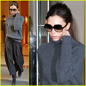 Victoria Beckham Gears Up for Her Upcoming Fashion Show