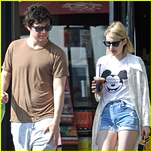 Evan Peters Picks Up Coffee With Emma Roberts After ‘X-Men’ Trailer
