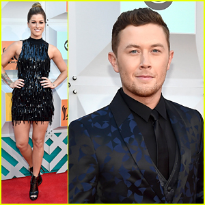 The Voice's Cassadee Pope & Idol's Scotty McCreery Attend the ACM Awards 2016!