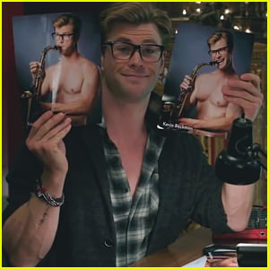 Chris Hemsworth Shows Off Shirtless Headshots in 'Ghostbusters' BTS Featurette!