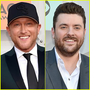 Cole Swindell & Chris Young Walk ACM Awards 2016 Red Carpet