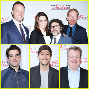 Jesse Tyler Ferguson Gets Star-Studded Support At 'Fully Committed' Opening Night!