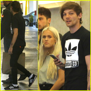 Louis Tomlinson Spends the Day With Freddie & Sister Lottie