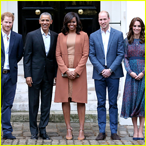 President & Michelle Obama Spend Time with the Royal Family | Barack