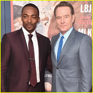 Bryan Cranston & Anthony Mackie Team Up At 'All The Way' Premiere - Watch Trailer!