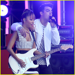 DNCE Shows Stripes for 'Jimmy Kimmel Live!' Performance