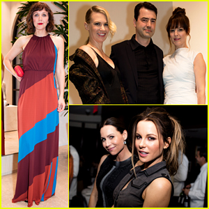 Kate Beckinsale, January Jones & Maggie Gyllenhaal Celebrate Bottega Veneta Store Opening!