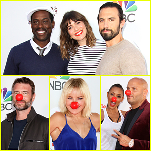 Milo Ventimiglia, Mandy Moore & Sterling K. Brown Team Up For Red Nose Day 2016!