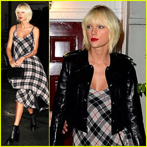 Taylor Swift Dines at Anna Wintour's Home Before Met Gala!