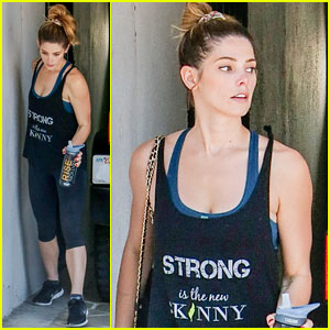 Ashley Greene Plays Hide & Seek With Her Adorable Dog!