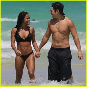 Austin Mahone & Girlfriend Katya Henry Have Fun in the Sun in Miami