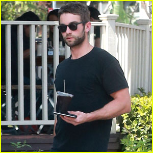 Chace Crawford Grabs Lunch After Attending The Cure Concert