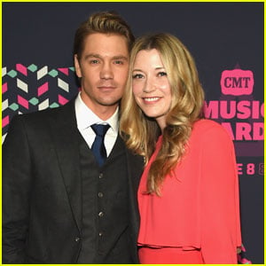 Chad Michael Murray & Sarah Roemer Attend CMT Awards 2016