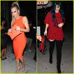Kylie Jenner Runs Into Tyga During Night Out With Khloe Kardashain