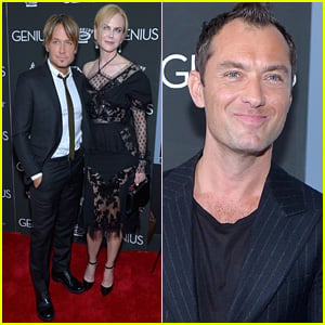 Nicole Kidman Gets Keith Urban's Support at 'Genius' Premiere!