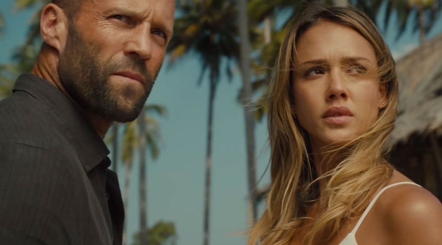 Jason Statham Is Resurrected in New ‘Mechanic’ Trailer with Jessica Alba!
