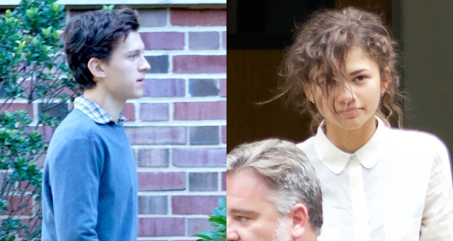 Tom Holland & Zendaya Film ‘Spider-Man’ – First Set Photos! | Marvel