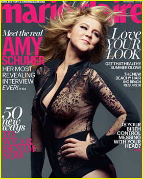 Amy Schumer Tells 'Marie Claire' That Being In Love With Ben Hanisch Is Scariest Thing In The World