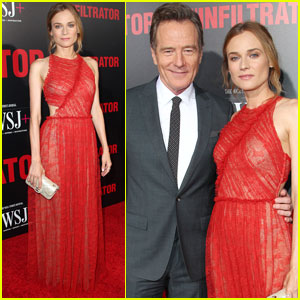 Diane Kruger & Bryan Cranston Premiere 'The Infiltrator' in NYC