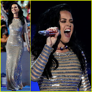 Katy Perry Performs 'Rise' & 'Roar' Live at DNC 2016 (Video)