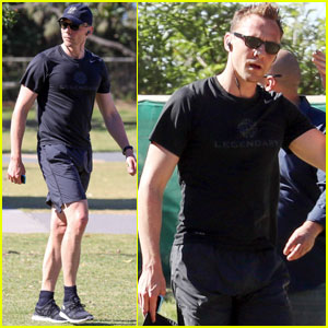Tom Hiddleston Heads Out on a Jog After Arriving in Australia With Taylor Swift