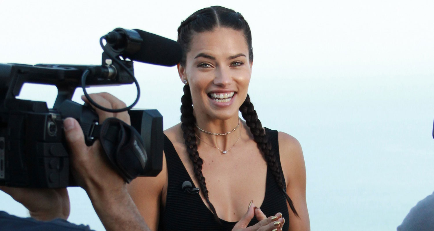 Adriana Lima Takes On Her Olympic Duties in Rio Adriana Lima Just