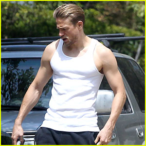 Charlie Hunnam Bares His Toned Physique in a Tank Top