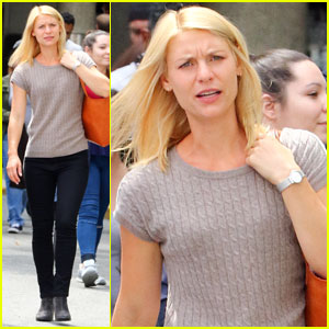 Claire Danes Kicks Off 'Homeland' Filming in New York City