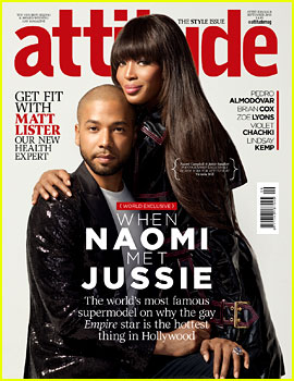 Empire's Naomi Campbell & Jussie Smollett Cover 'Attitude' Together!